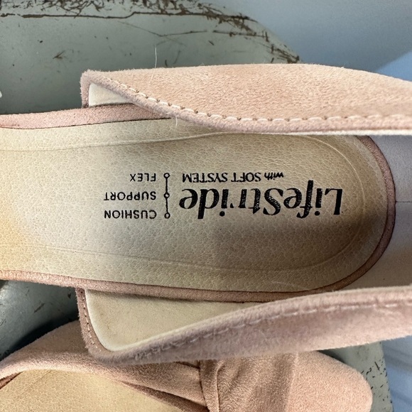 LifeStride Abby d'Orsay Pointed Toe Pump 8.5 pink - Picture 6 of 14